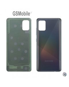 Tapa trasera para Samsung A51 - Negro