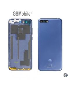 Tapa trasera para Huawei Y6 2018 Original Azul