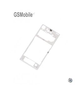 Marco trasero para Sony Xperia Z1 L39H Blanco