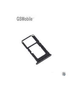 Carrellino Scheda SIM e SD per Oppo A57S Nero