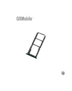 Carrellino SIM e SD per Oppo A7 Nero
