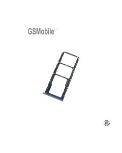 Carrellino SIM e SD per Oppo A15 Blu