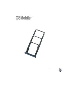 Carrellino SIM e SD per Oppo A15S Nero - GSMobile