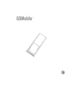 Gaveta cartão SIM e SD para Oppo A3 Rosa