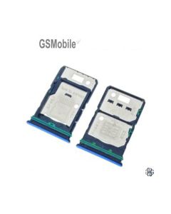 Support SIM et SD pour Oppo Reno7 5G Bleu