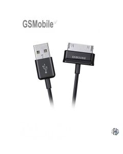 Cable de Carga y Datos USB para Samsung Galaxy Tab Negro 