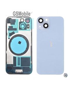 Back Cover + Metal Bracket for iPhone 14 Plus Blue
