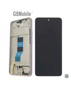 Pantalla completa con marco para Xiaomi Redmi Note 14 5G Original Morado
