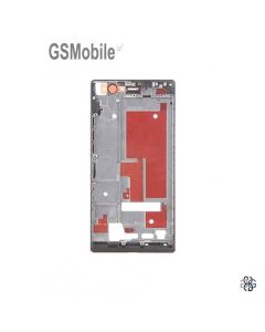 Marco frontal Huawei Ascend P7 Negro