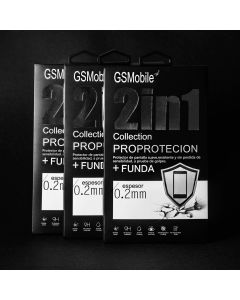 Protector de pantalla + Funda para iPhone 6