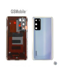 Tapa trasera Huawei P40 Ice White Original