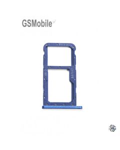 Bandeja SIM & MicroDS Huawei P20 Lite Azul