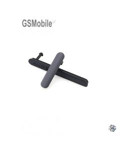 Set tapas laterales USB & MicroSD Sony Xperia Z3 Negro 