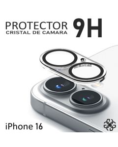 Protector de cámara para iPhone 16 Pro Max Transparente
