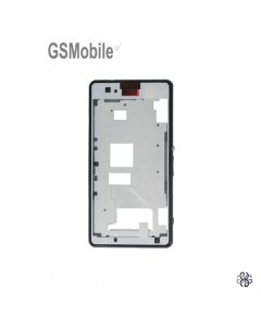 Chasis intermedio para Sony Xperia Z1 Compact Negro