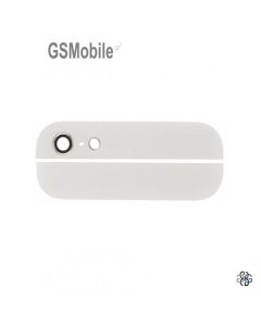 Embellecedor con cristal camara para iPhone 5 Blanco