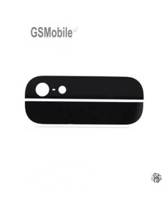 Embellecedor con cristal camara para iPhone 5 Negro