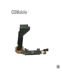 Flex Conector de Carga iPhone 4G Negro