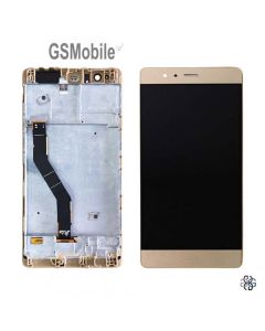 Pantalla completa con marco Huawei P9 Plus Dorado