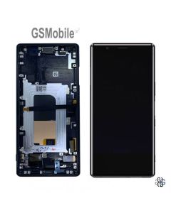 Pantalla completa con marco para Sony Xperia 5 Original Negro