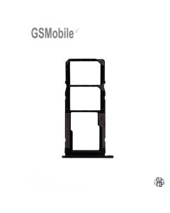 Bandeja SIM & MicroSD para Xiaomi Redmi 7A Negro