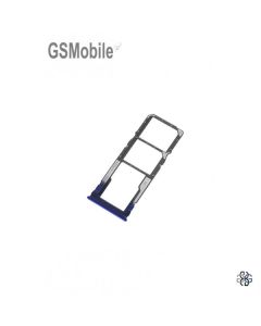 Bandeja SIM/SD para Xiaomi Redmi Note 8 Azul