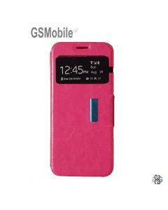 Funda libro para Samsung S8 Galaxy G950F Rosa