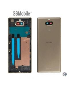 Tapa trasera Sony Xperia 10 Plus Original Dorado