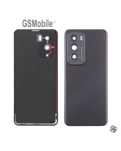 Tapa trasera + cristal cámara para Oppo Reno12 5G Negro