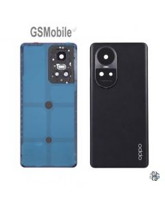 Back Cover with Camera Lens for Oppo Reno10 Pro 5G - Black