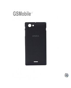 Tapa trasera Sony Xperia J ST26 Negro
