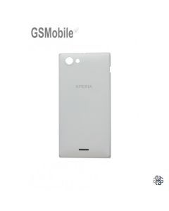 Tapa trasera Sony Xperia J ST26 Blanco