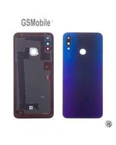 Tapa trasera + Cristal cámara Huawei P smart Plus Azul