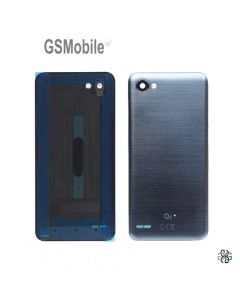Tapa trasera LG Q6 Plus Plateado