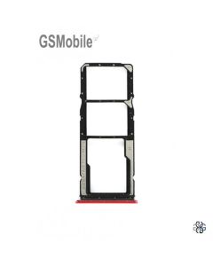 Bandeja SIM para Xiaomi Redmi 7 Roja
