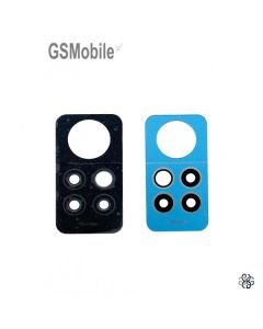 Camera Lens Glass + Frame for Xiaomi Redmi Note 12 Pro 4G Blue