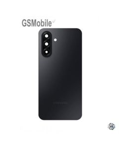 Tampa traseira com vidro da câmara para Samsung Galaxy A17 4G A175F – Preto