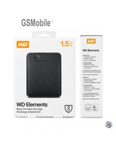 Disco Duro Externo WD Elements Portable 1.5TB USB 3.0