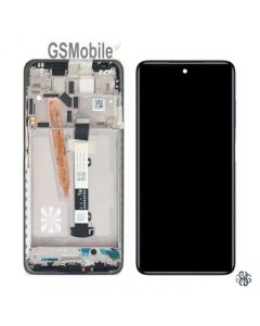 Complete Screen with Frame for Poco X3 Grey Original