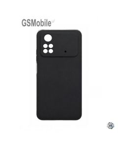 Capa preta para Xiaomi Poco M4 Pro 4G