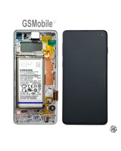 Ecrã completo Samsung G973F Galaxy S10 Original Prateado