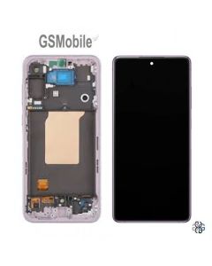 Original Full Screen Display for Samsung Galaxy A55 5G A556B - Purple (Assembled)