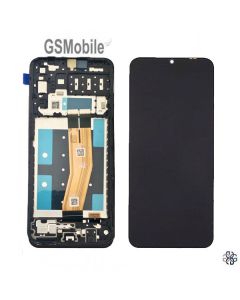 Ecrã completo com moldura para Samsung A14 Galaxy A145P A145R Preto