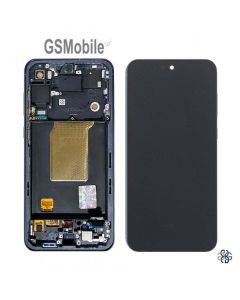 Écran Complet pour Samsung Galaxy A55 5G A556B Noir Original (Assembled)
