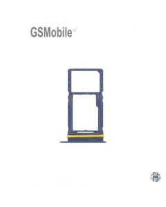Gaveta de cartão SIM & MicroSD para Samsung A17 4G Galaxy A175F Azul