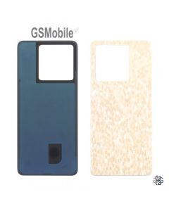 Tampa traseira para Xiaomi Redmi Note 13 5G - Dourado