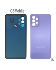 Vitre arrière pour Samsung A72 5G Galaxy A726 Violet