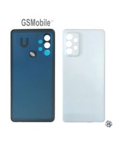 Vitre arrière pour Samsung A72 5G Galaxy A726 Blanc