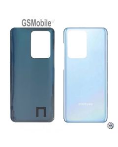 Tampa traseira para Samsung S20 Ultra Galaxy G988F Azul