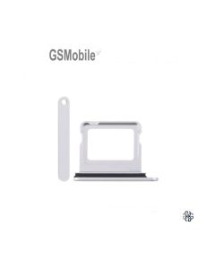 Support SIM pour iPhone 16 Blanc